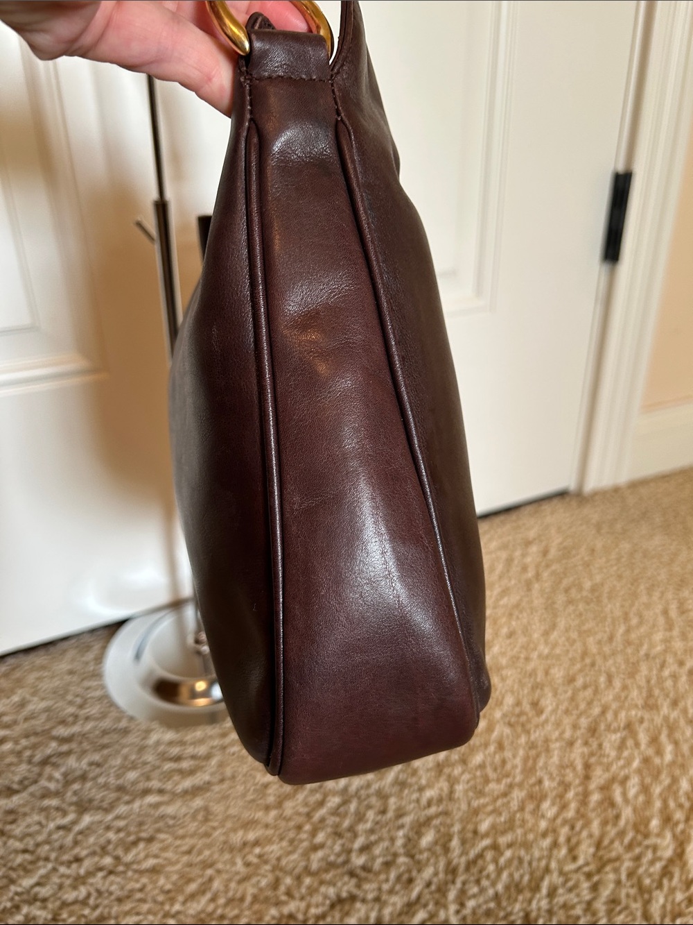 Gucci Bamboo Brown Leather Bag - Gorgeous!! - Picture 3 of 10